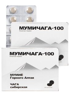 Мумичага биостимулятор, 2 шт.