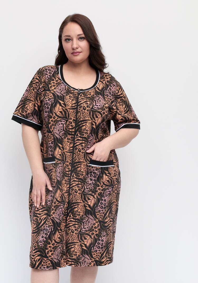 Халат Тропический рай шир.  750, рис. 7