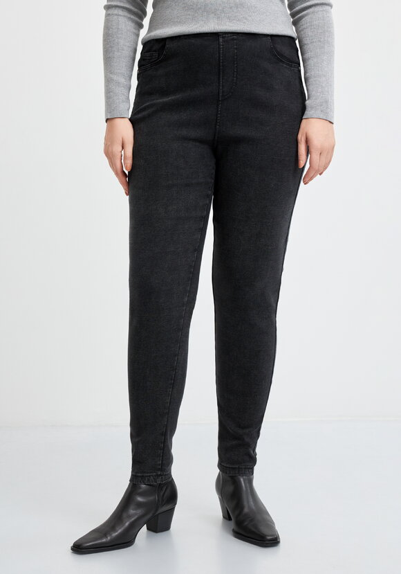 Джегинсы утепленные Дарина шир.  580, рис. 10