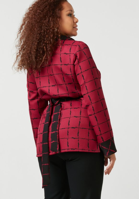 Блуза из двусторонней ткани шир.  580, рис. 2