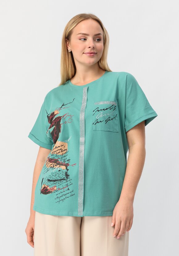 Блуза Скарлет шир.  580, рис. 11