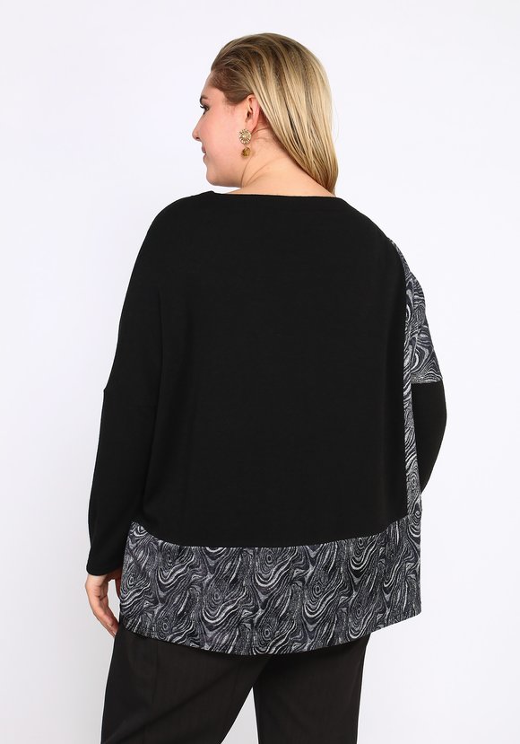 Джемпер в стиле Бохо шир.  580, рис. 7