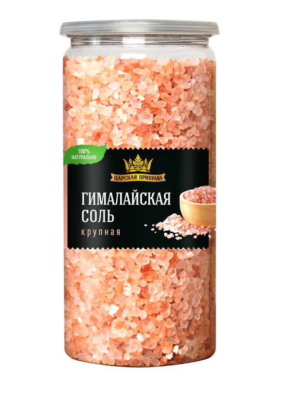 Соль гималайская розовая крупного помола, 2шт шир.  580, рис. 2