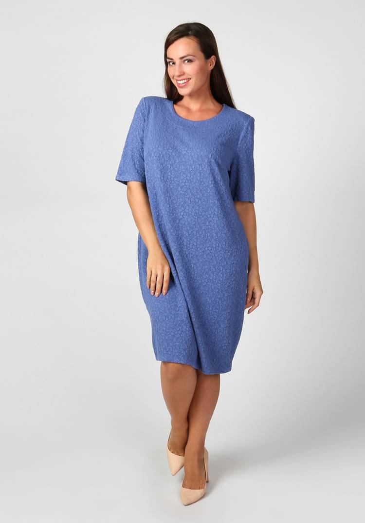 Платье-миди прямого силуэта шир.  750, рис. 5