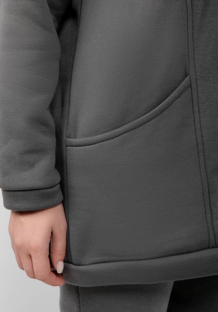 Толстовка удлиненная с капюшоном шир.  750, рис. 6