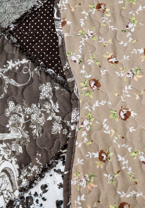 Покрывало с наволочками Печворк шир.  580, рис. 68