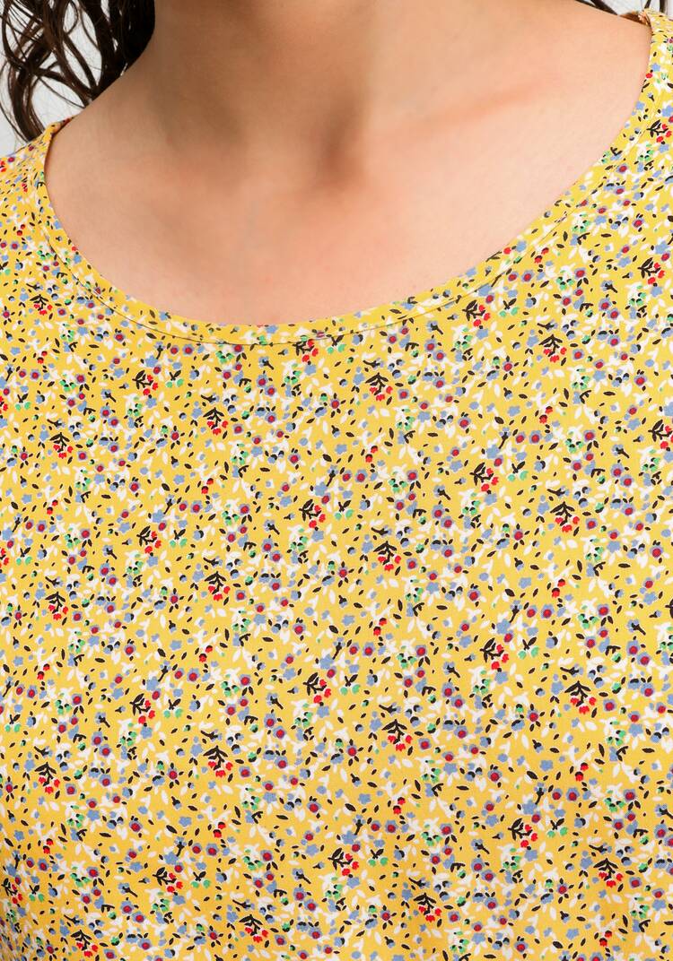 Блуза с воланом по низу и на рукавах шир.  750, рис. 14