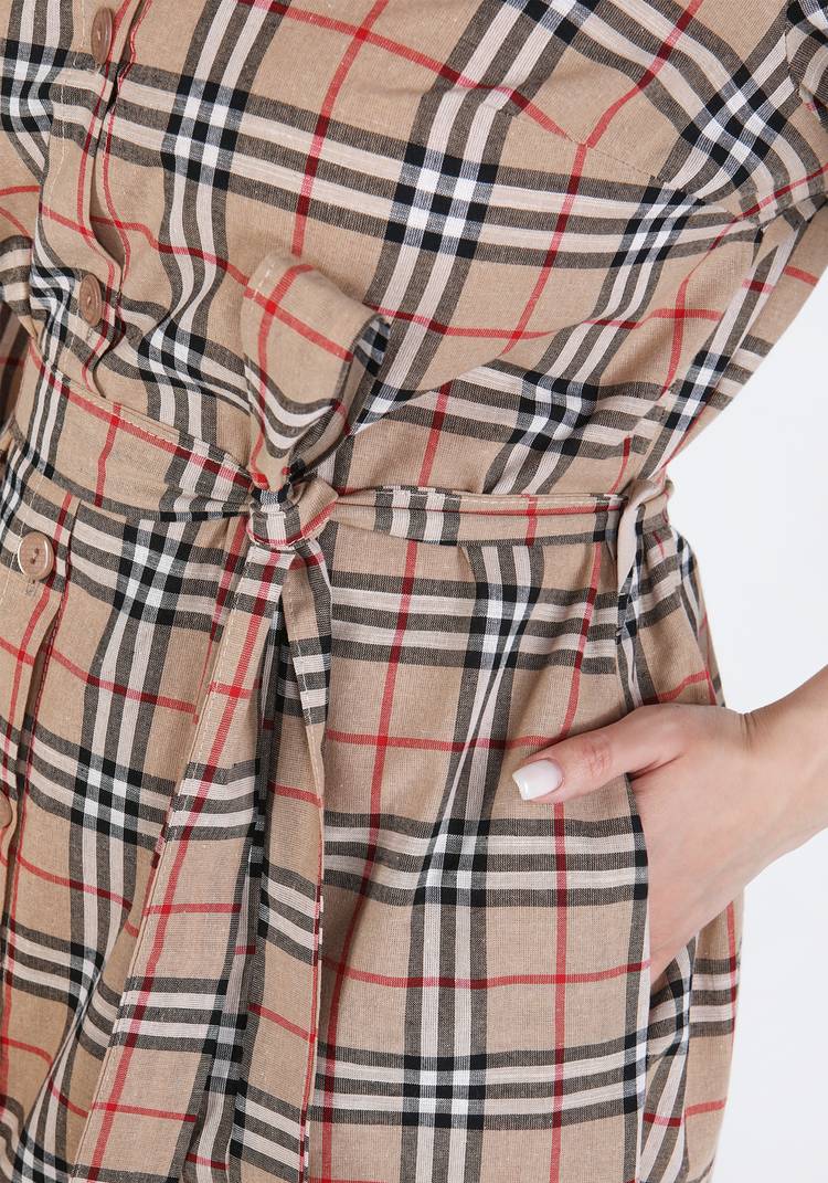 Платье-рубашка с кокеткой на спинке шир.  750, рис. 8