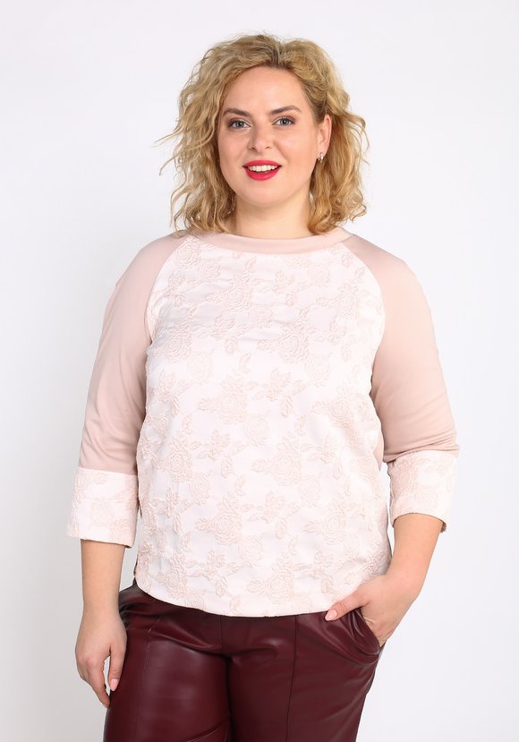 Свитшот с вставкой из жаккарда шир.  580, рис. 6