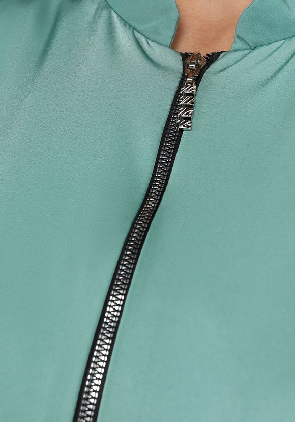 Куртка-бомбер на молнии шир.  580, рис. 4