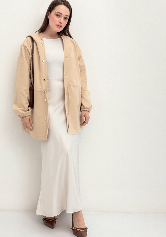 Ветровка с капюшоном и талии на кулиске шир.  580, рис. 2