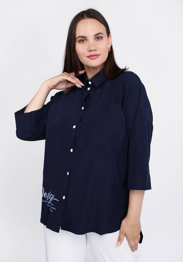 Блуза Мелодичное соло шир.  750, рис. 8