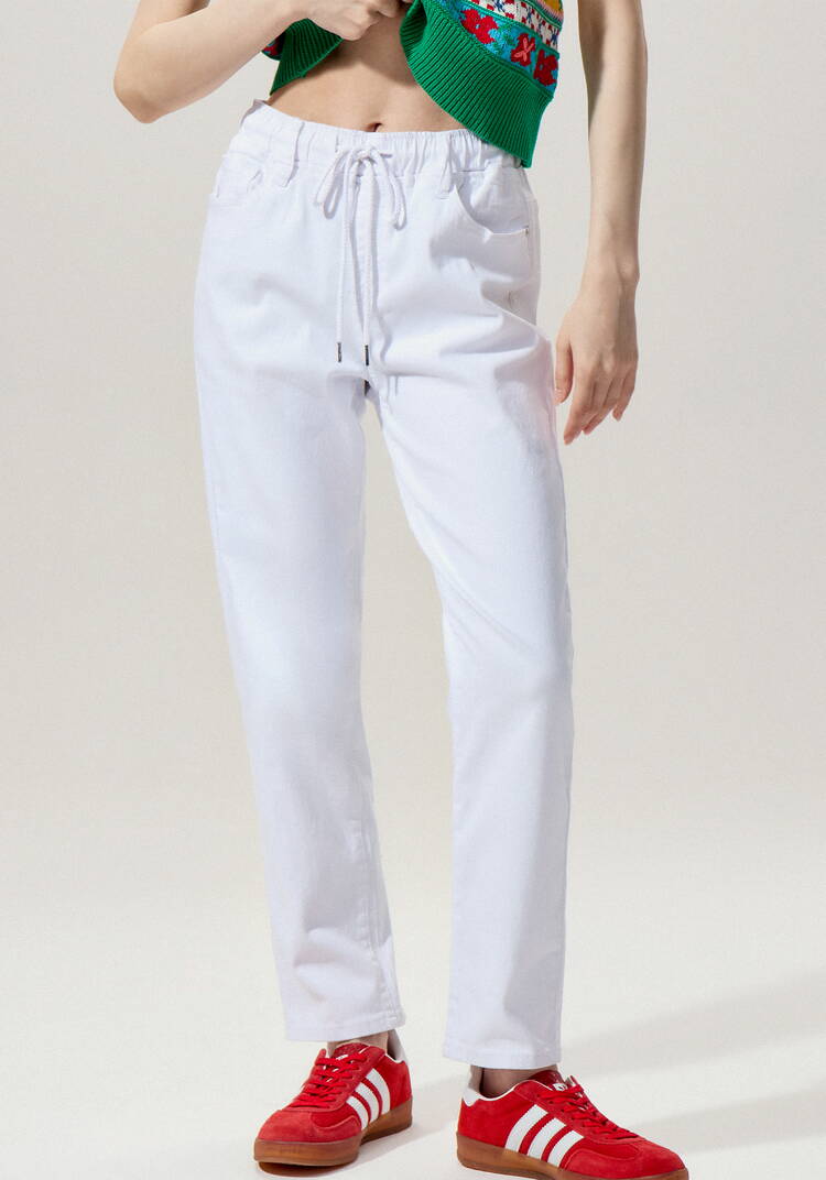 Джинсы с резинкой по поясу шир.  750, рис. 12