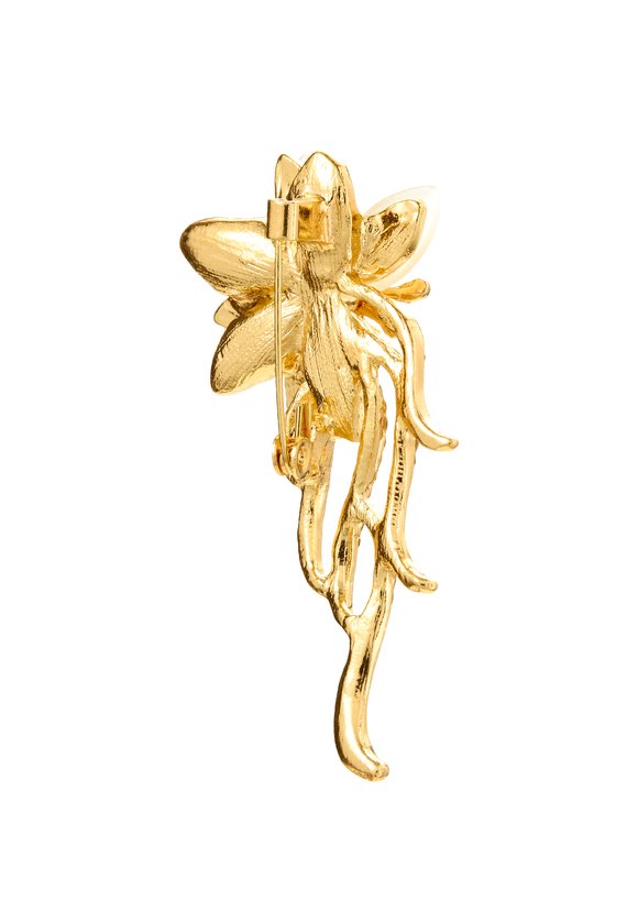 Брошь Прекрасный цветок шир.  580, рис. 4