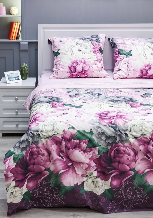 КПБ перкаль Леди Блум шир.  580, рис. 8