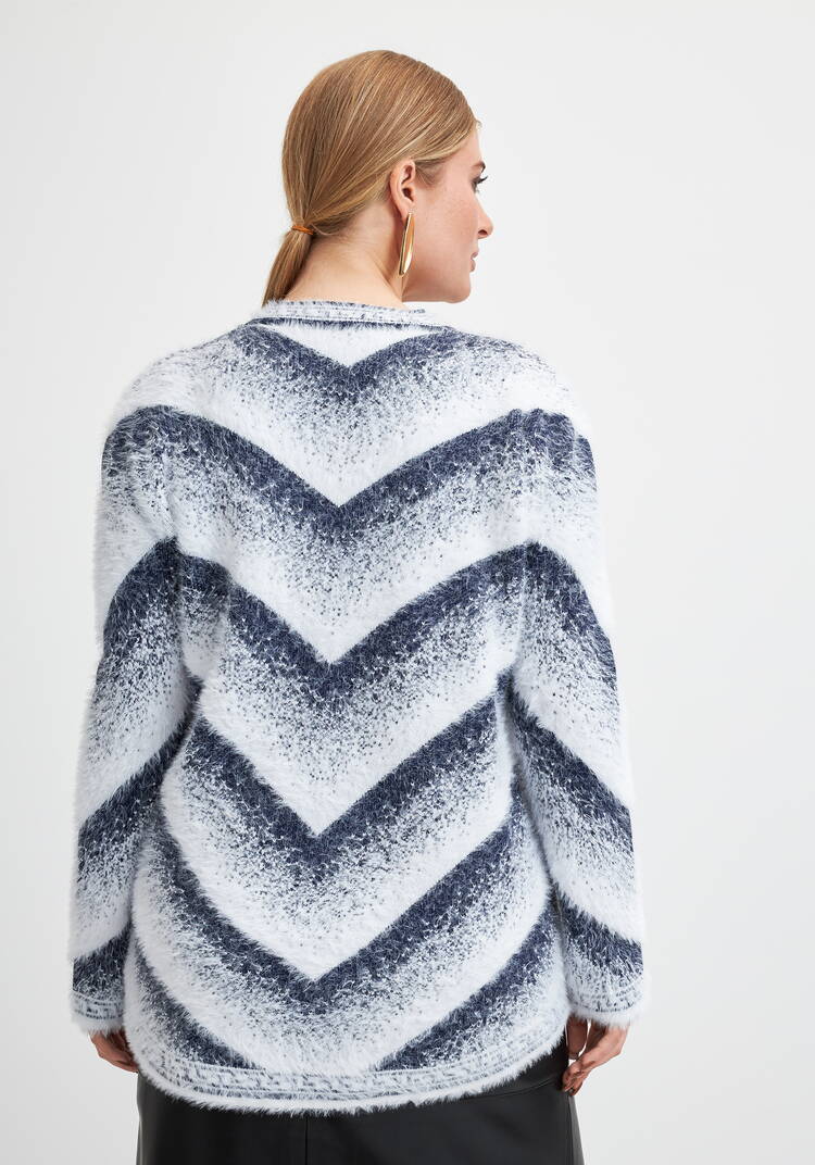 Туника с пушистым ворсом шир.  750, рис. 21