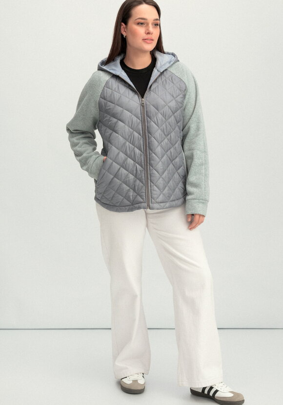 Толстовка с капюшоном и стежкой шир.  580, рис. 19