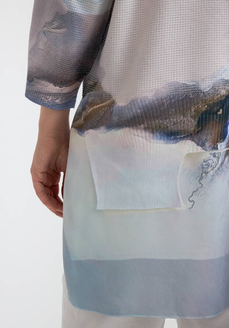 Блуза Нежные обьятия шир.  750, рис. 6