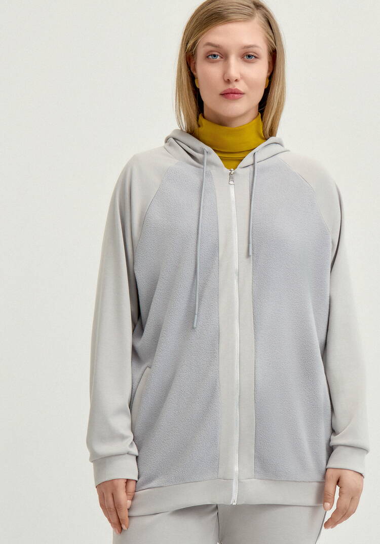 Олимпийка на молнии с капюшоном шир.  750, рис. 11