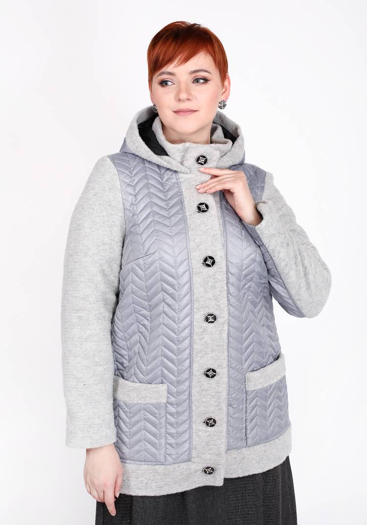 Пальто полуприлегающего силуэта шир.  750, рис. 5