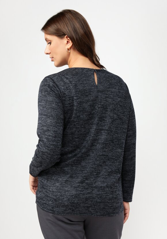 Блуза с ажурным воротником шир.  580, рис. 9