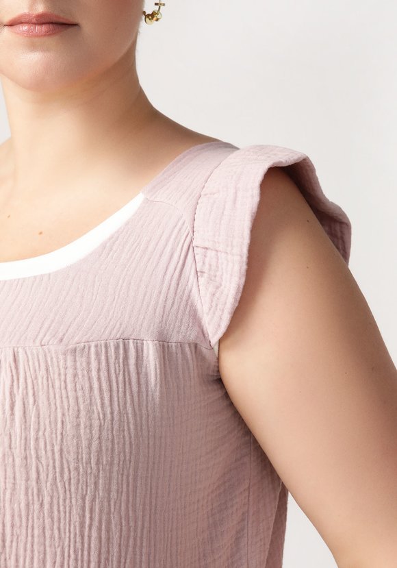 Блуза Бесконечная любовь шир.  580, рис. 14