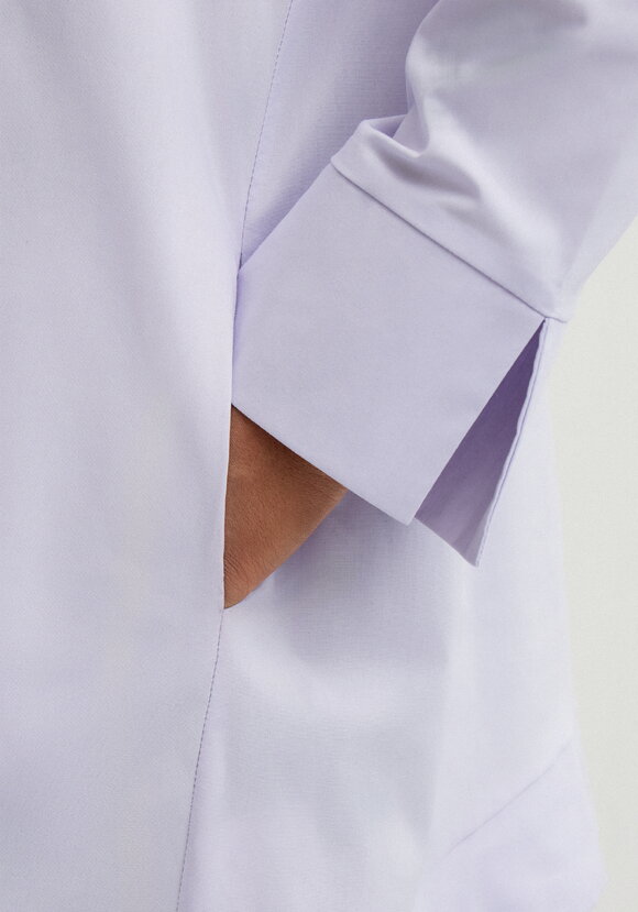 Рубашка с отложным воротом стойкой шир.  580, рис. 15