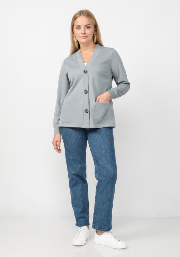 Трикотажный кардиган шир.  580, рис. 2