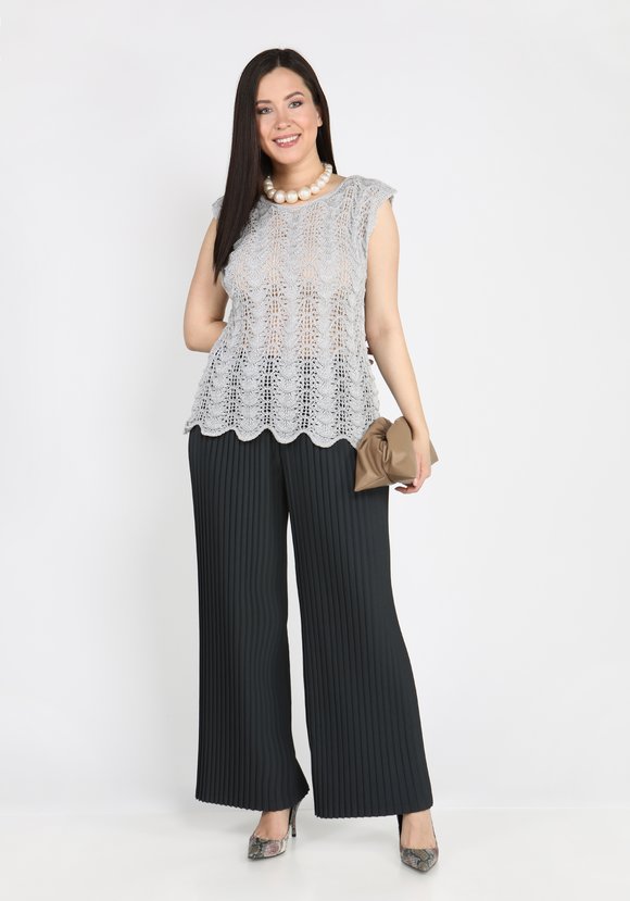 Туника Ажурная красота шир.  580, рис. 7