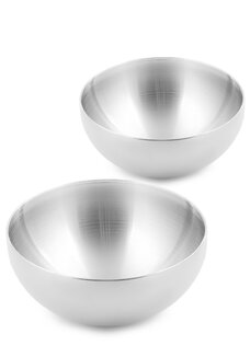 Миски из нержавеющей стали, 2 шт.