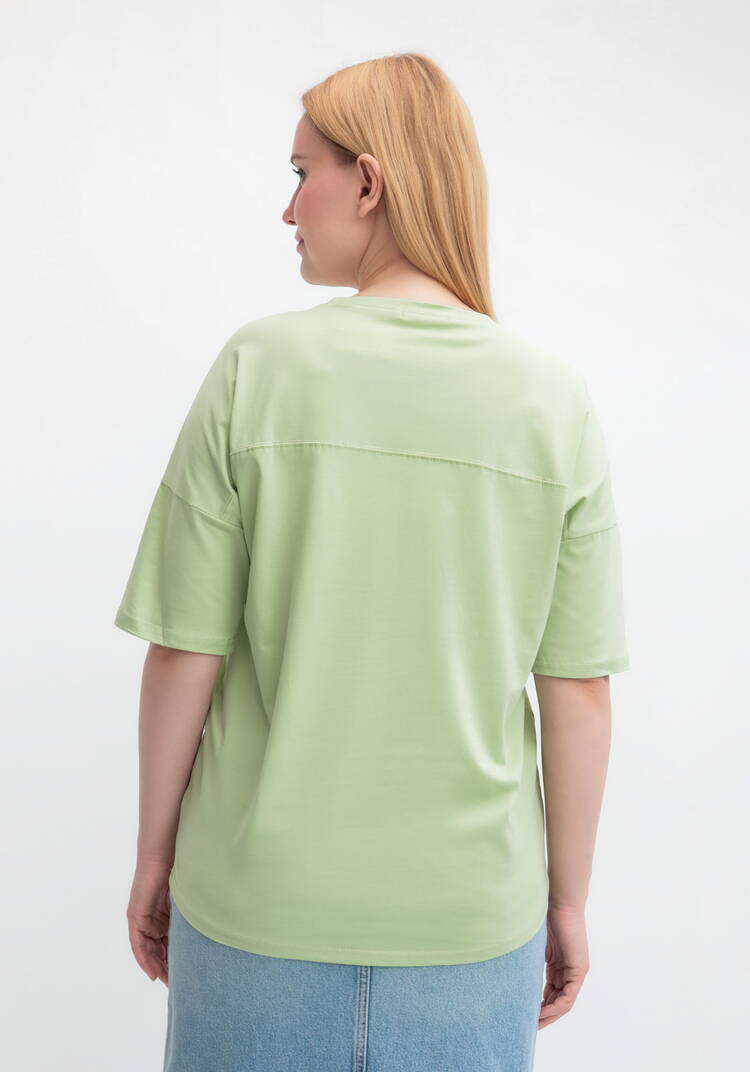 Футболка с принтом и рукавом 3/4 шир.  750, рис. 3