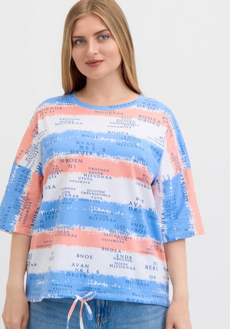 Блуза Гармоника шир.  750, рис. 10