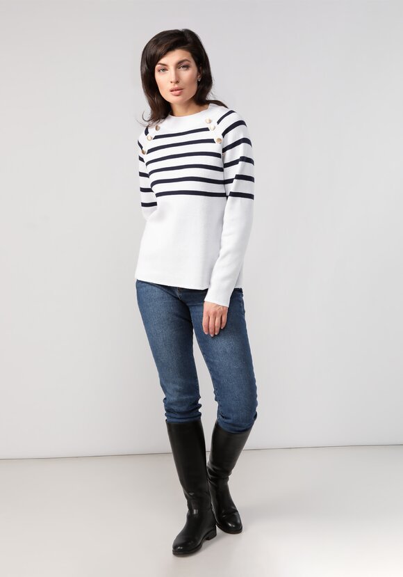 Джемпер-тельняшка в полоску шир.  580, рис. 2