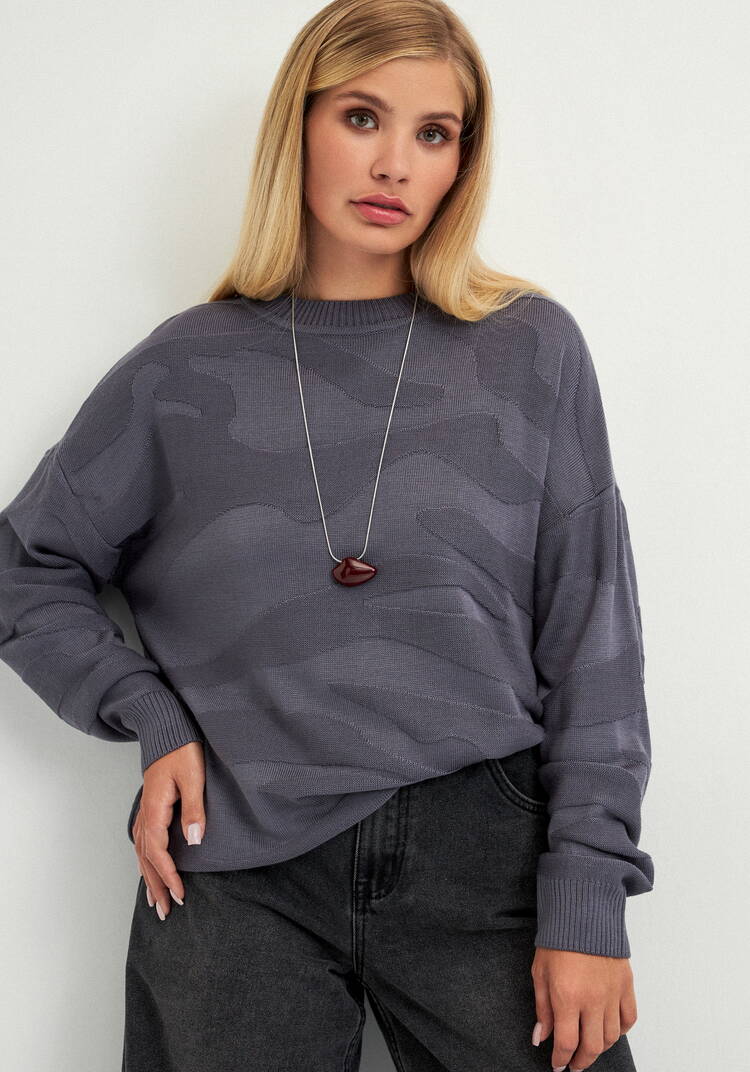 Джемпер с 3D-рисунком шир.  750, рис. 10