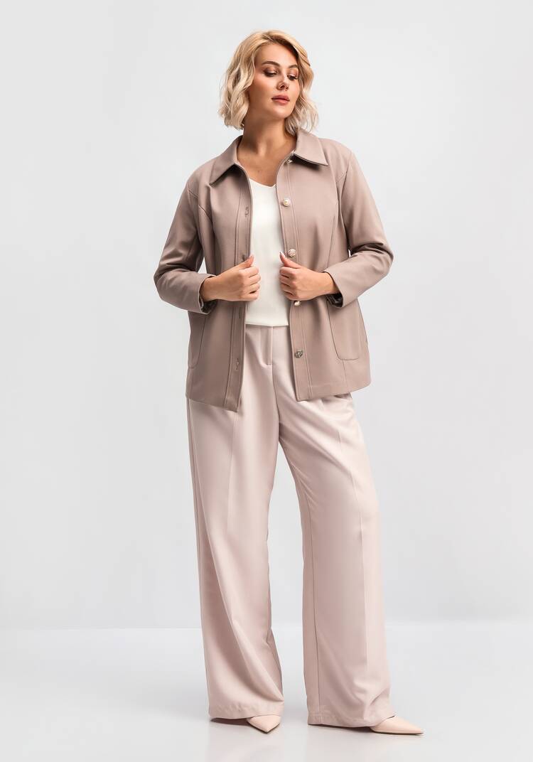 Пиджак с дизайнерскими пуговицами шир.  750, рис. 8