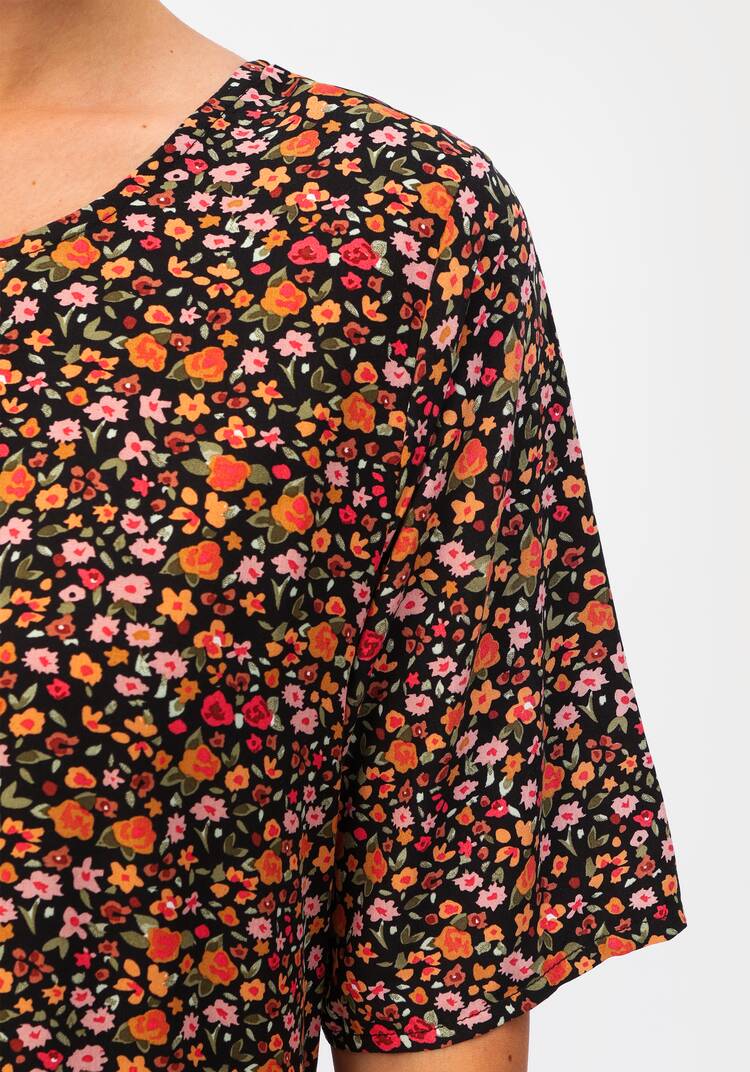 Платье Яркий цветок шир.  750, рис. 5