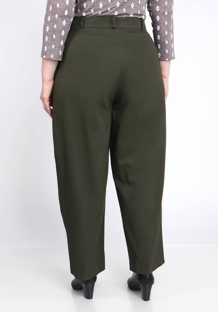 Брюки с защипами шир.  750, рис. 6