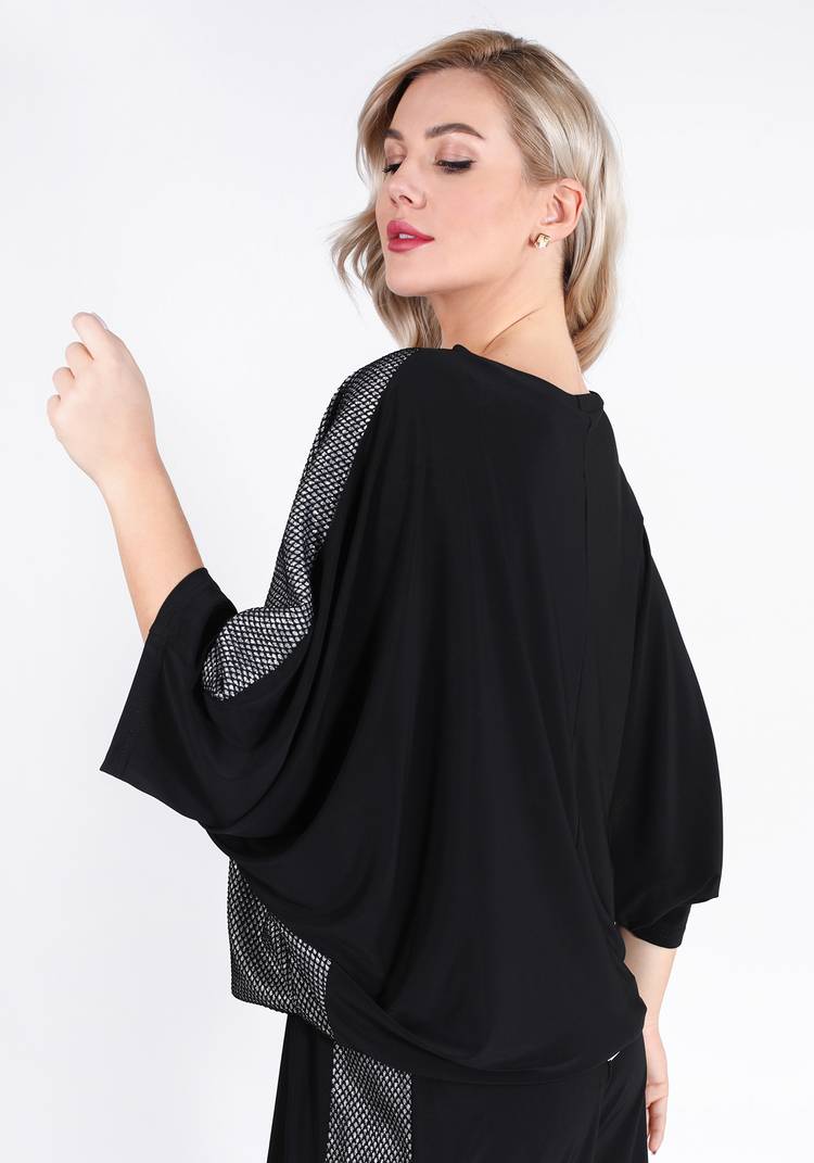 Блуза Блестящая улыбка шир.  750, рис. 3