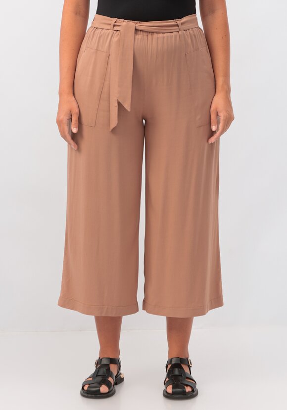 Брюки-кюлоты с накладными карманами шир.  580, рис. 20