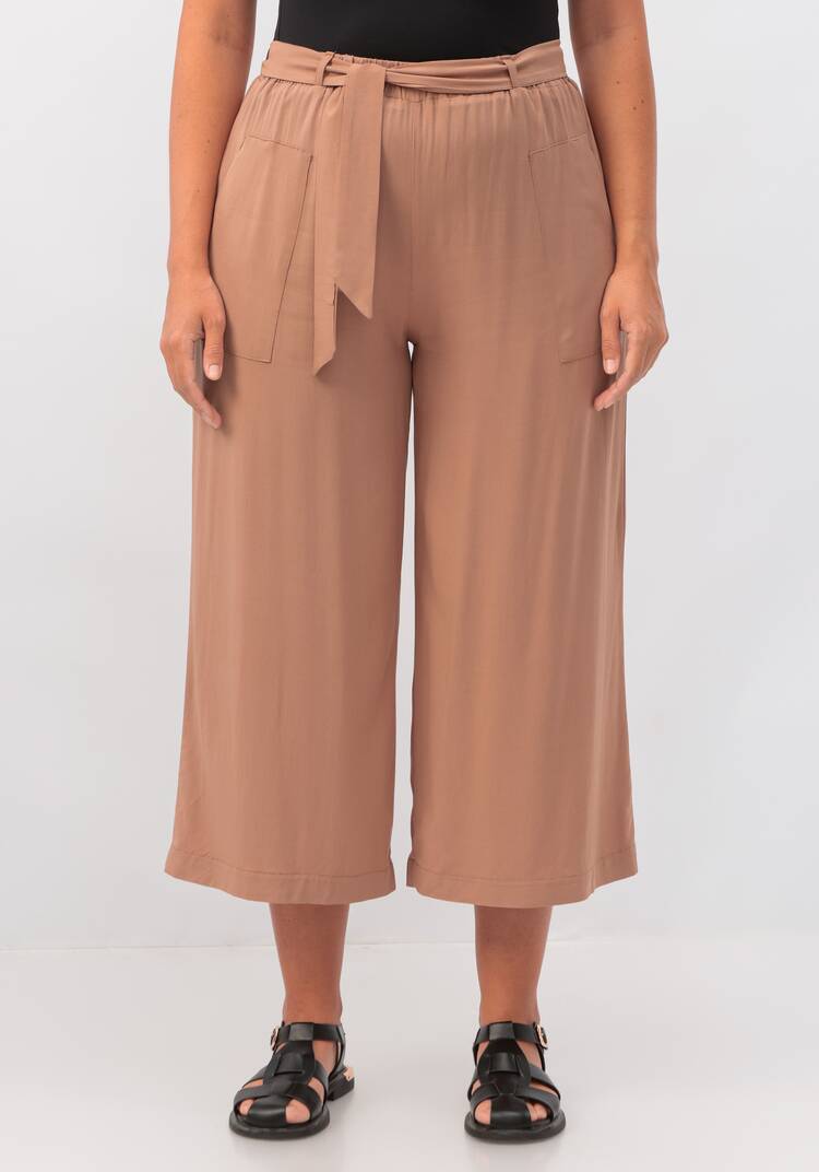 Брюки-кюлоты с накладными карманами шир.  750, рис. 20