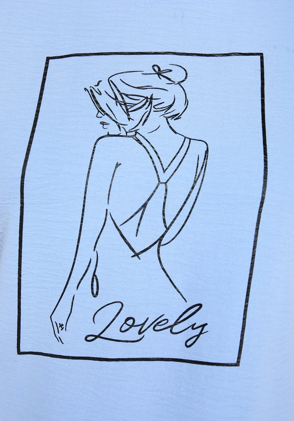 Блуза Романтическая поездка шир.  580, рис. 14