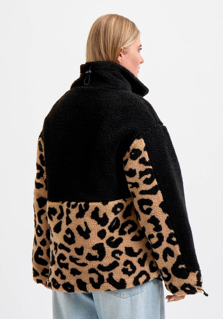 Толстовка с анималистичным принтом шир.  750, рис. 3