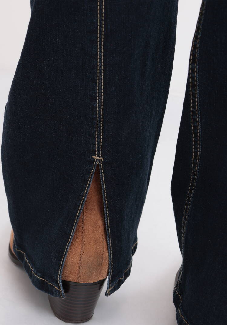 Джинсы с аппликацией сзади шир.  750, рис. 5