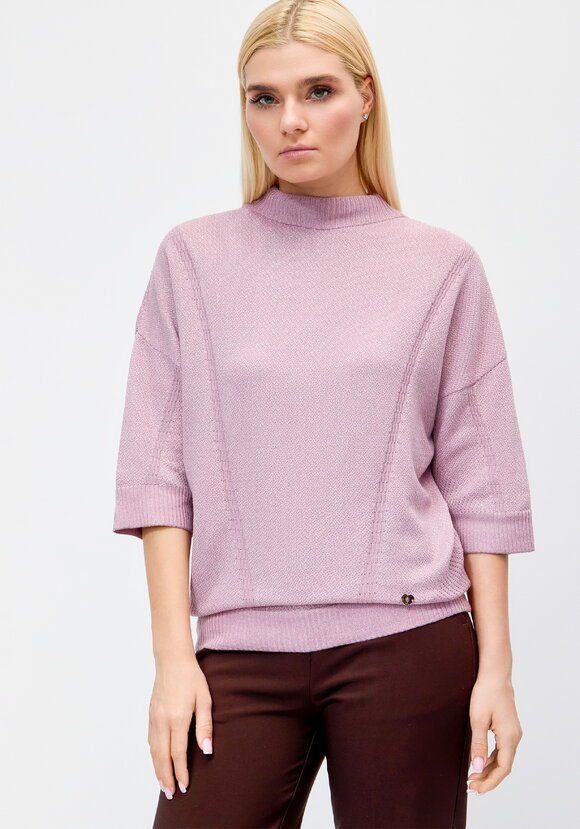 Джемпер с лентами на шее сзади шир.  580, рис. 8