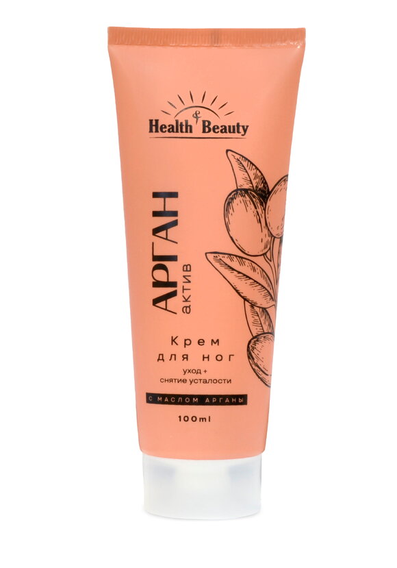 Крем для ног против отеков с маслом арганы шир.  580, рис. 1