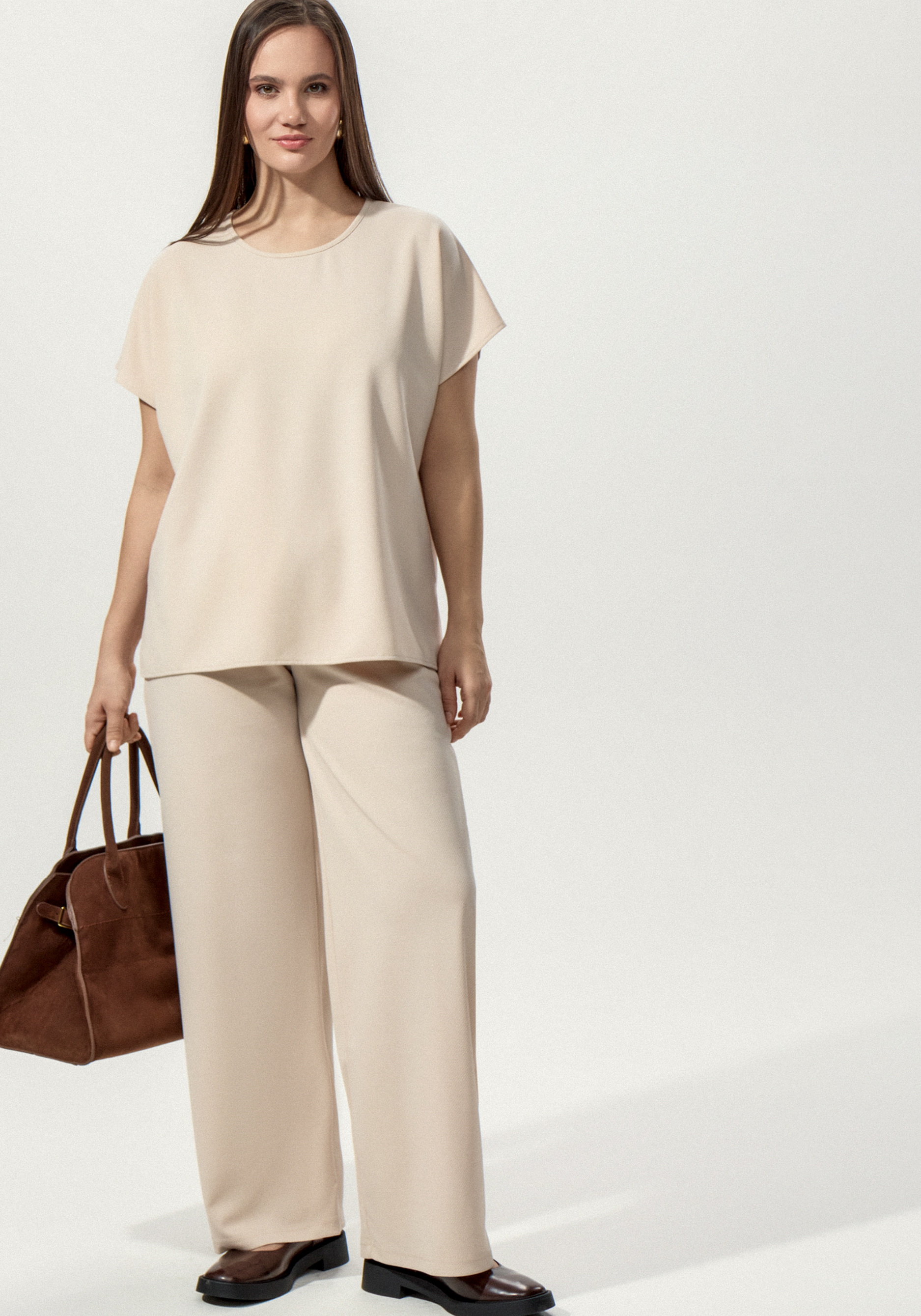 Брюки на резинке с метанитью 999₽