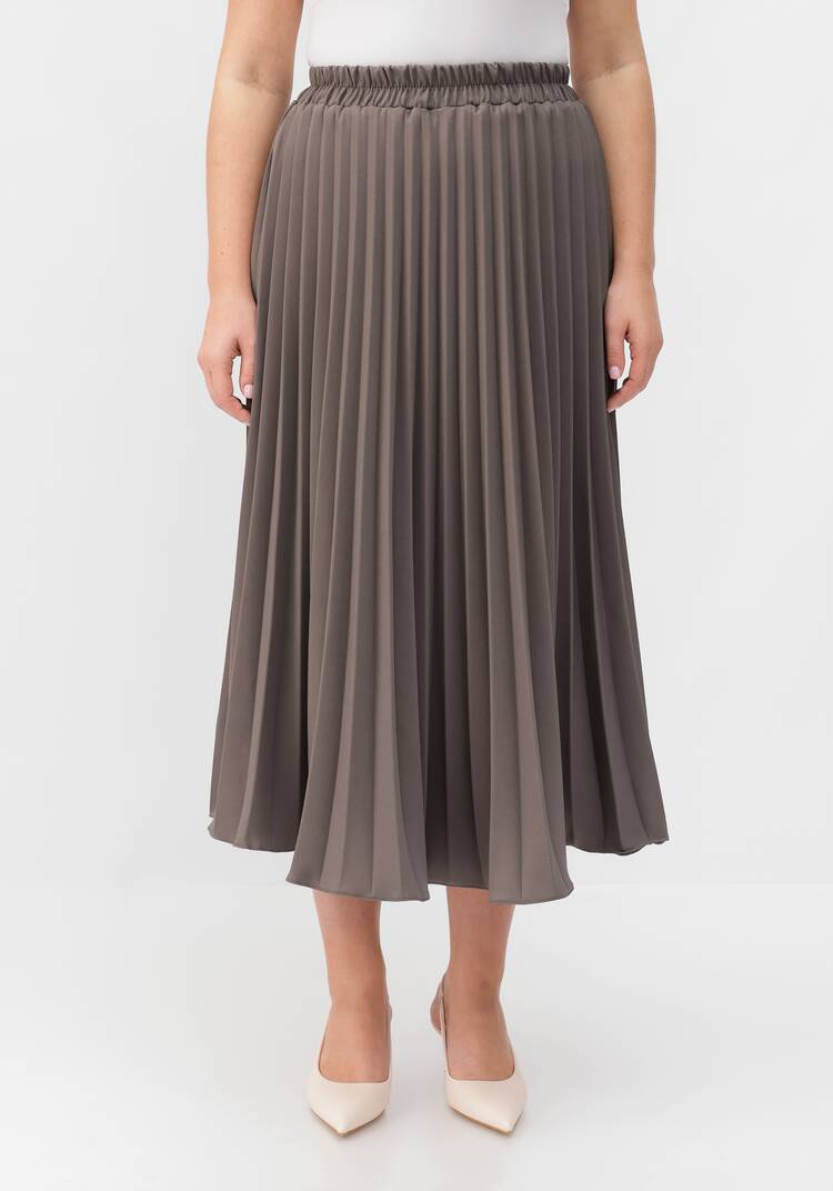 Юбка-миди гофре шир.  750, рис. 10