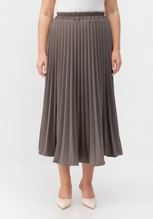 Юбка-миди гофре шир.  580, рис. 10