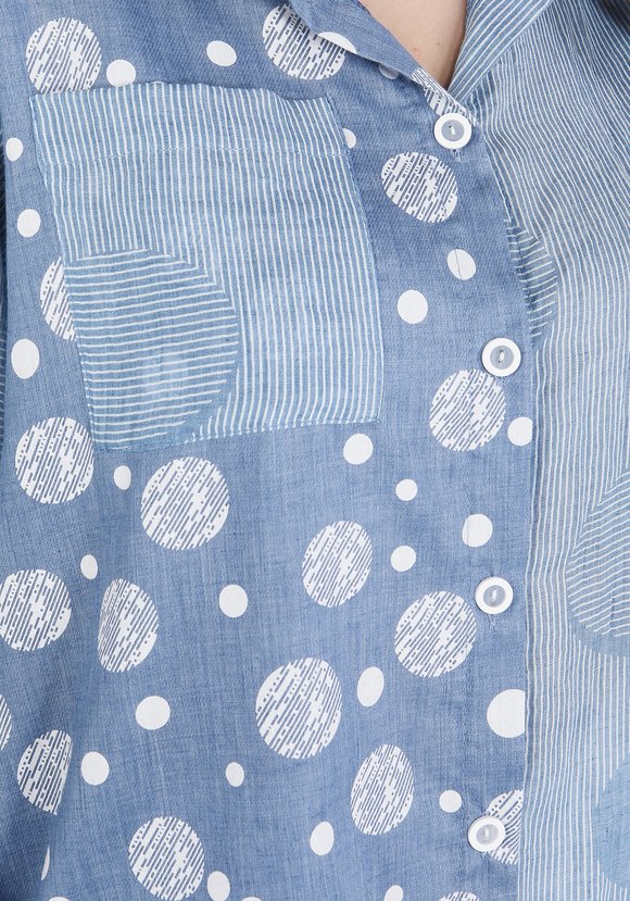 Блуза Таинственный образ шир.  580, рис. 8