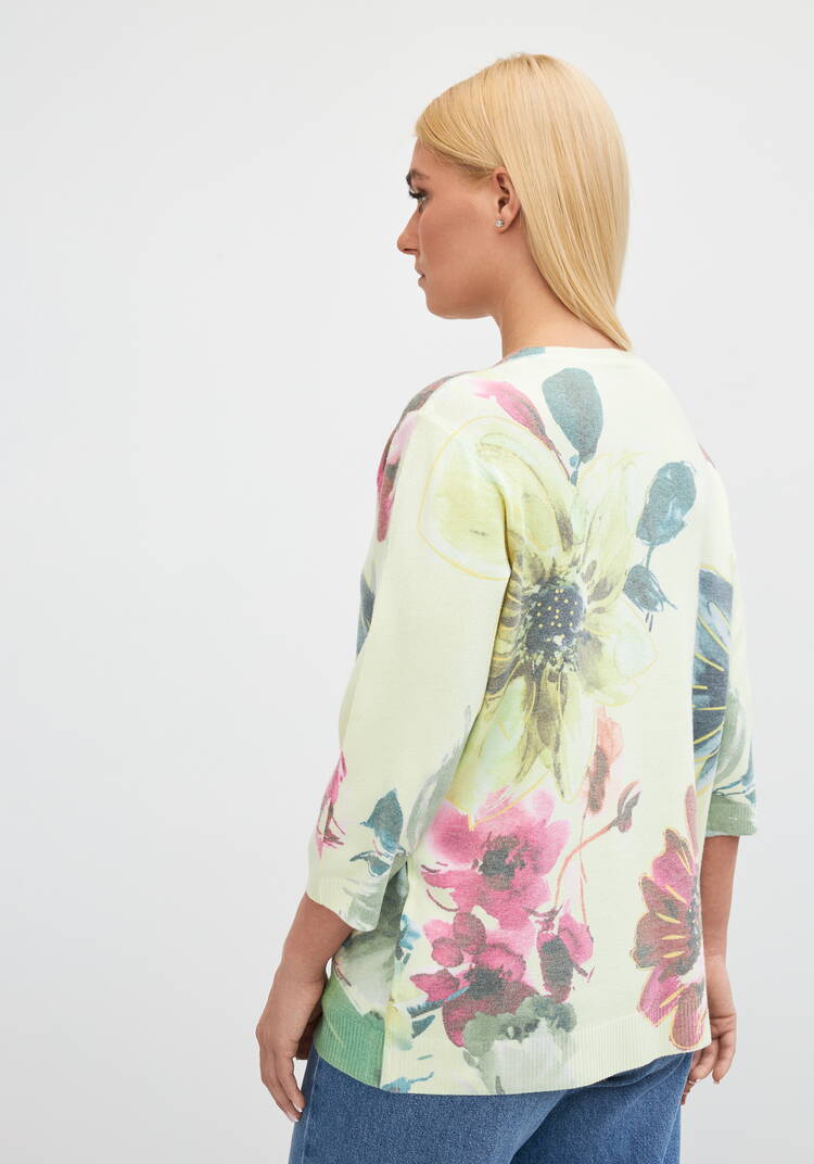 Блуза с притом трикотажная Индра шир.  750, рис. 3